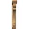 Ekena Millwork Olympic Slat Rough Sawn Bracket w/ Offset Brace, Western Red Cedar, 6"W x 36"D x 40"H BKT0604X36X40OLY06RWR - alternate 3